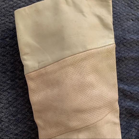 Vintage Never Worn Tall Leather/Suede Boots - Picture 15 of 16